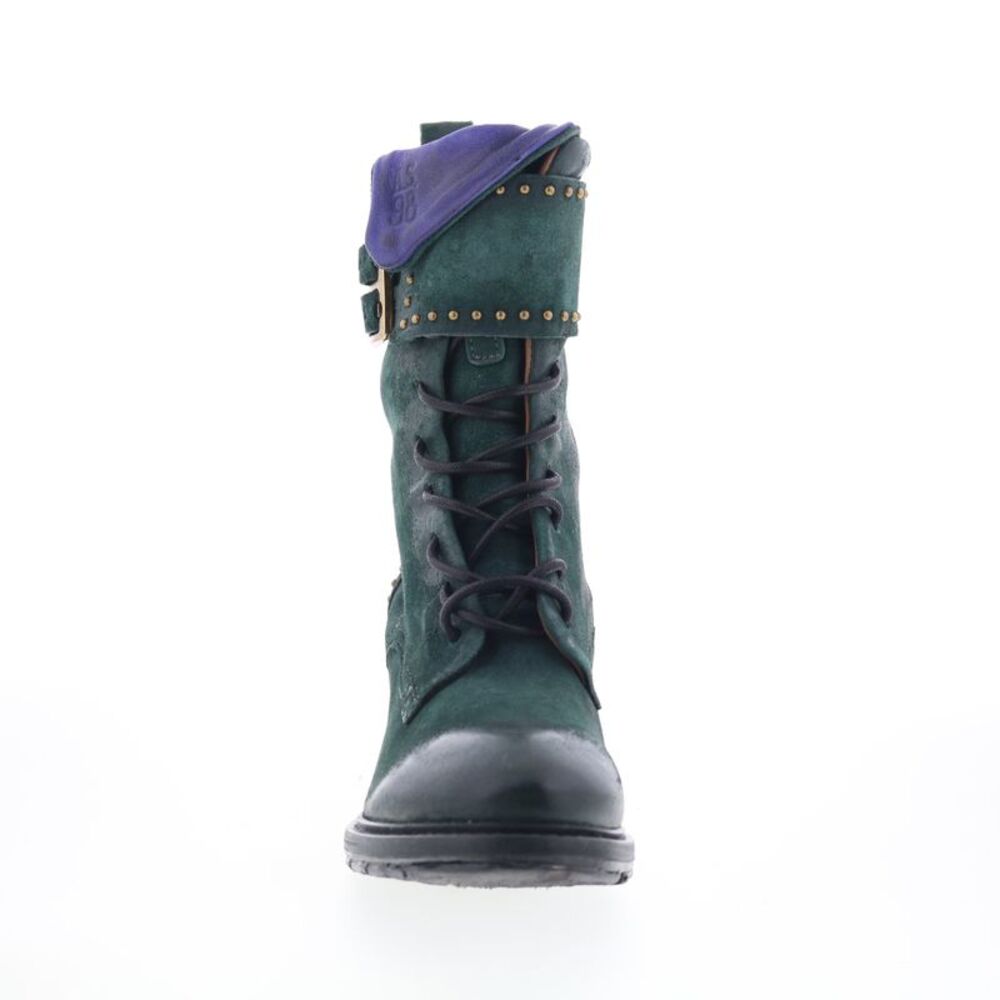 A.S. 98 Womens Cree Green Boots (NWT) - Picture 3 of 7